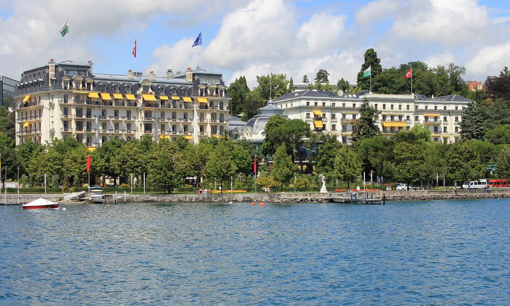 Picture of Hotel Beau Rivage Palace. Lausanne.