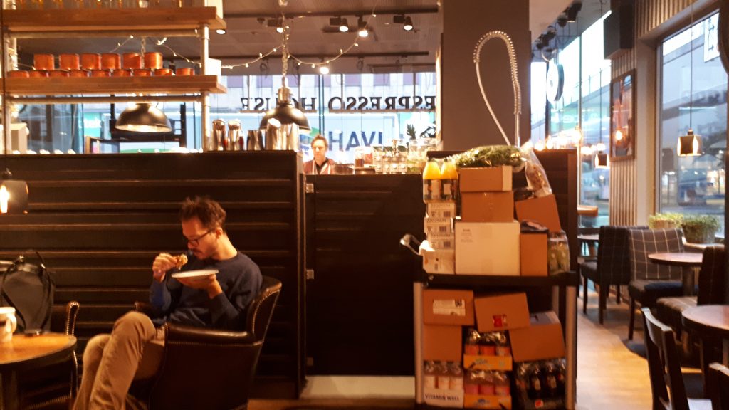 Picture of my favourite breakfast cafe