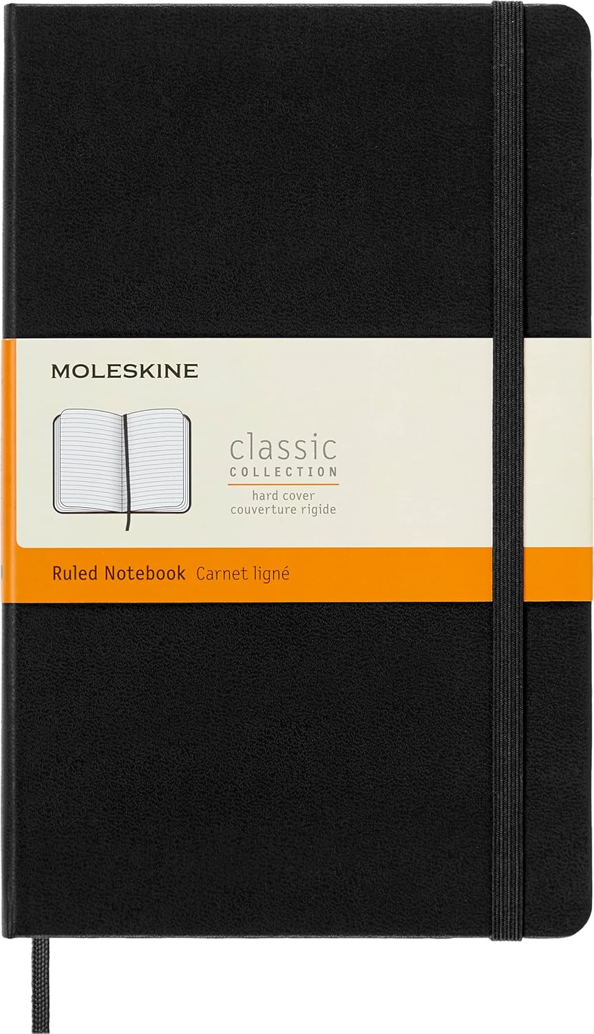 Classic Moleskine notebook