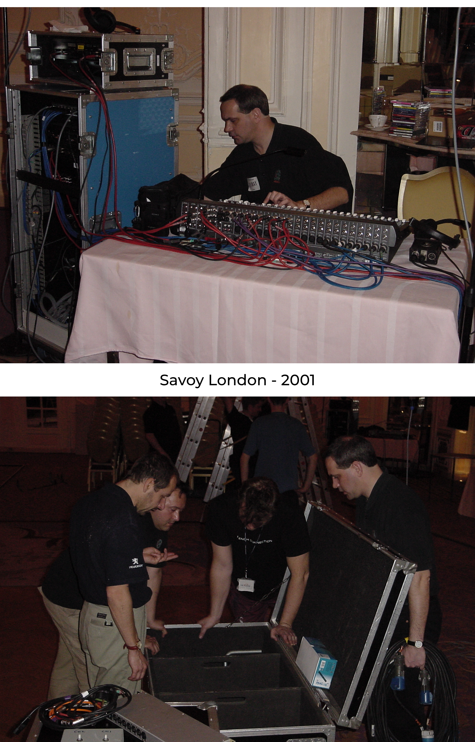 Picture of me at the Savoy 2001