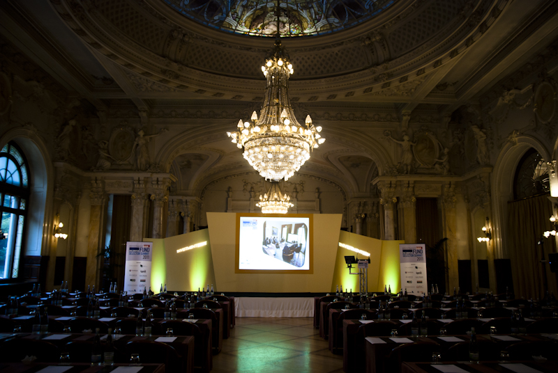 Investment Europe fund management event at the Hotel Beau-Rivage Palace in Lausanne
