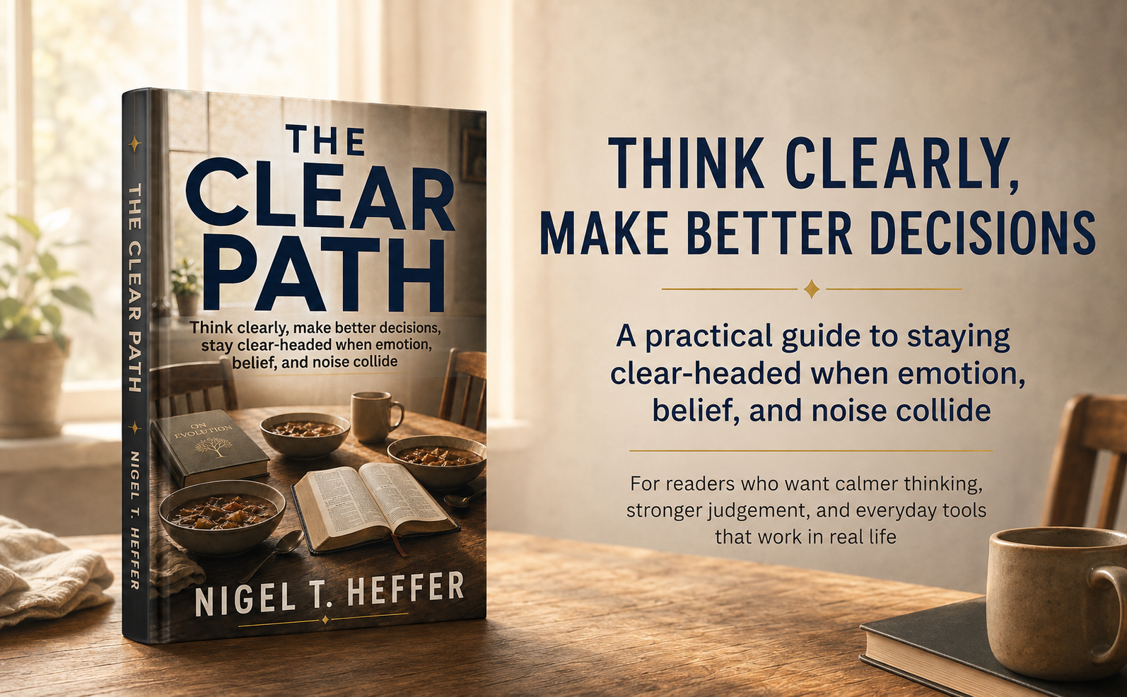 The Clear Path book cover by Nigel T. Heffer