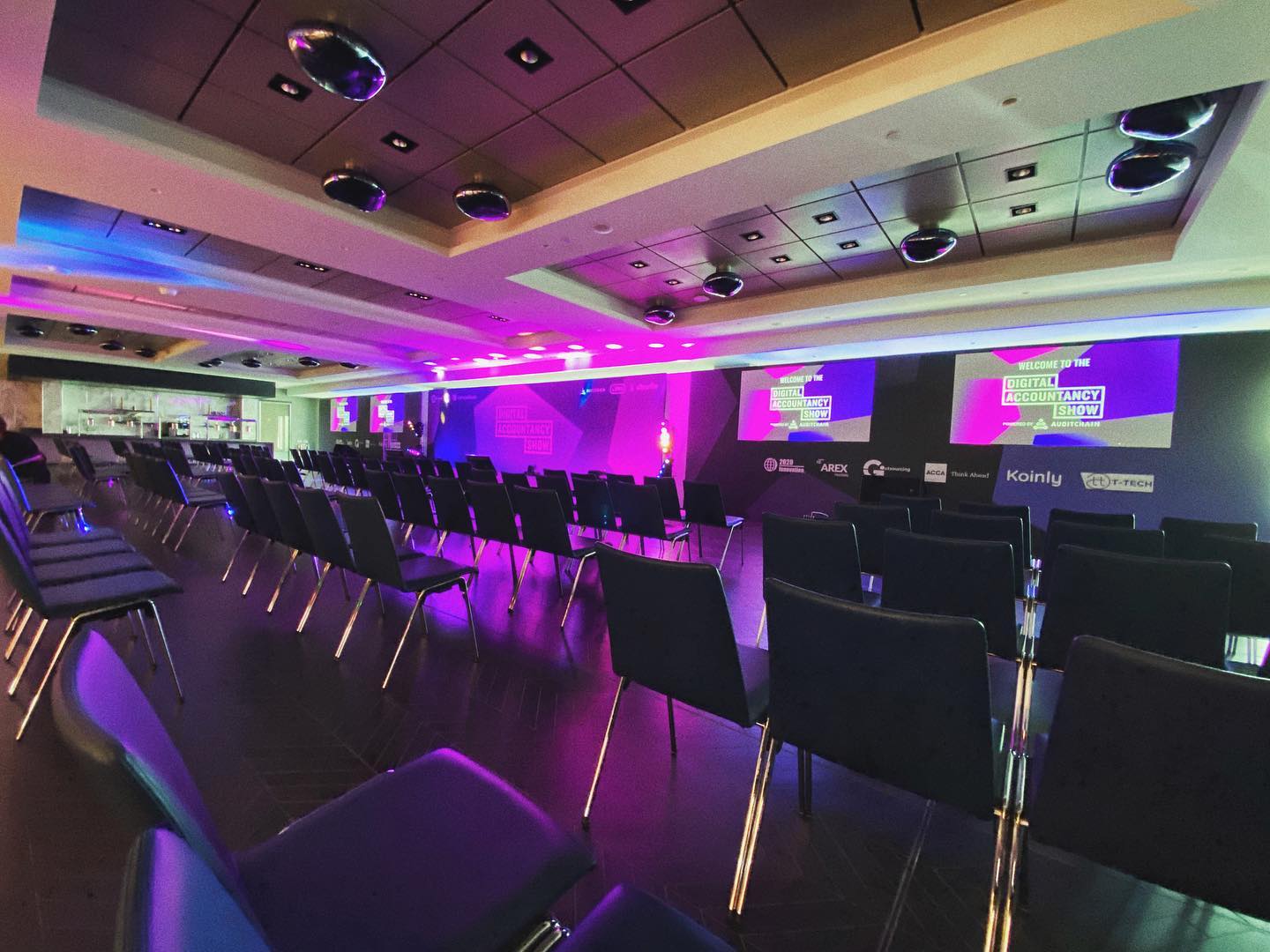 Digital Accountancy Show production at Tottenham Hotspur Stadium
