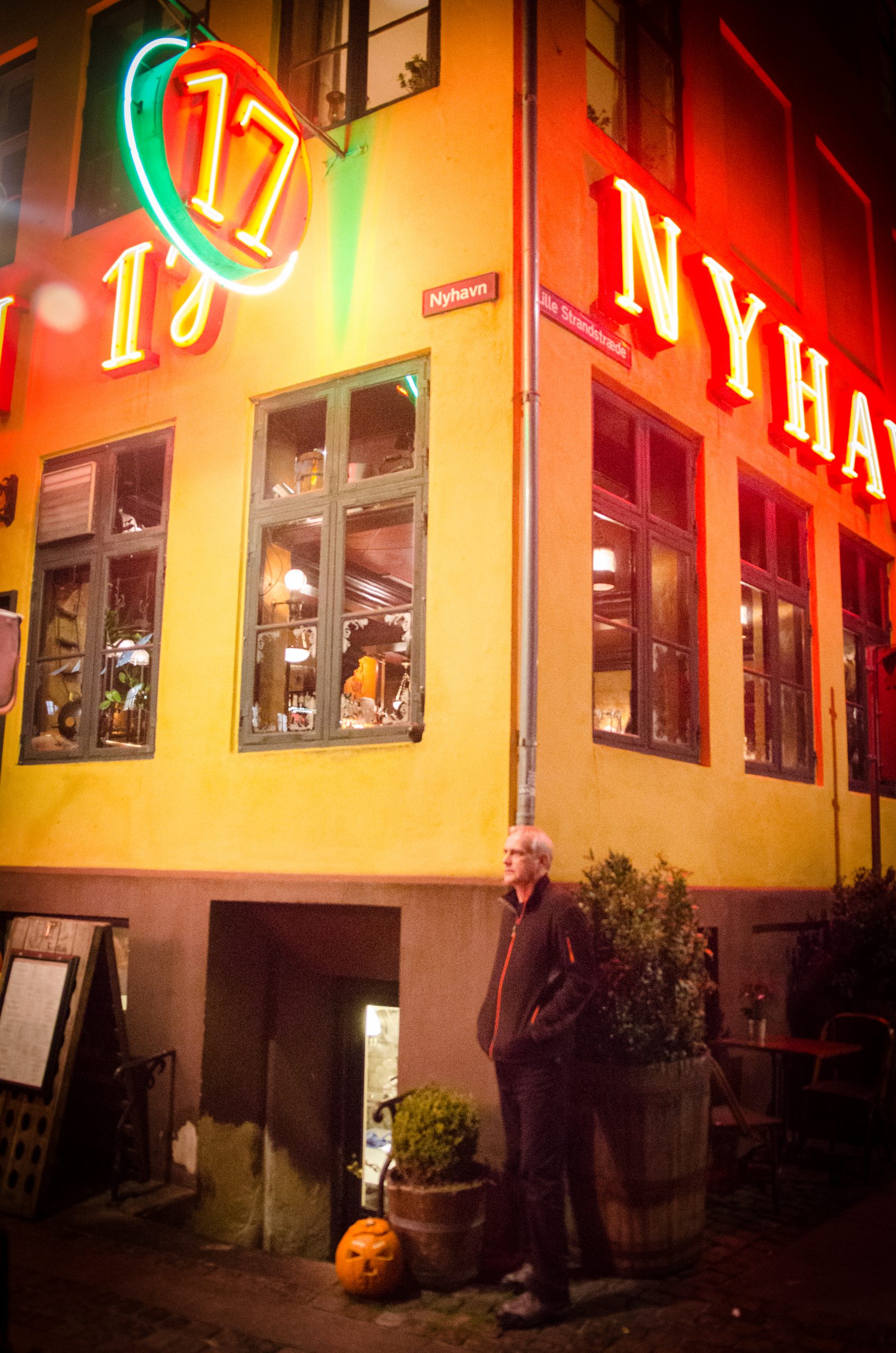 19 Nyhavn in Copenhagen, a favourite place for crew evening meals