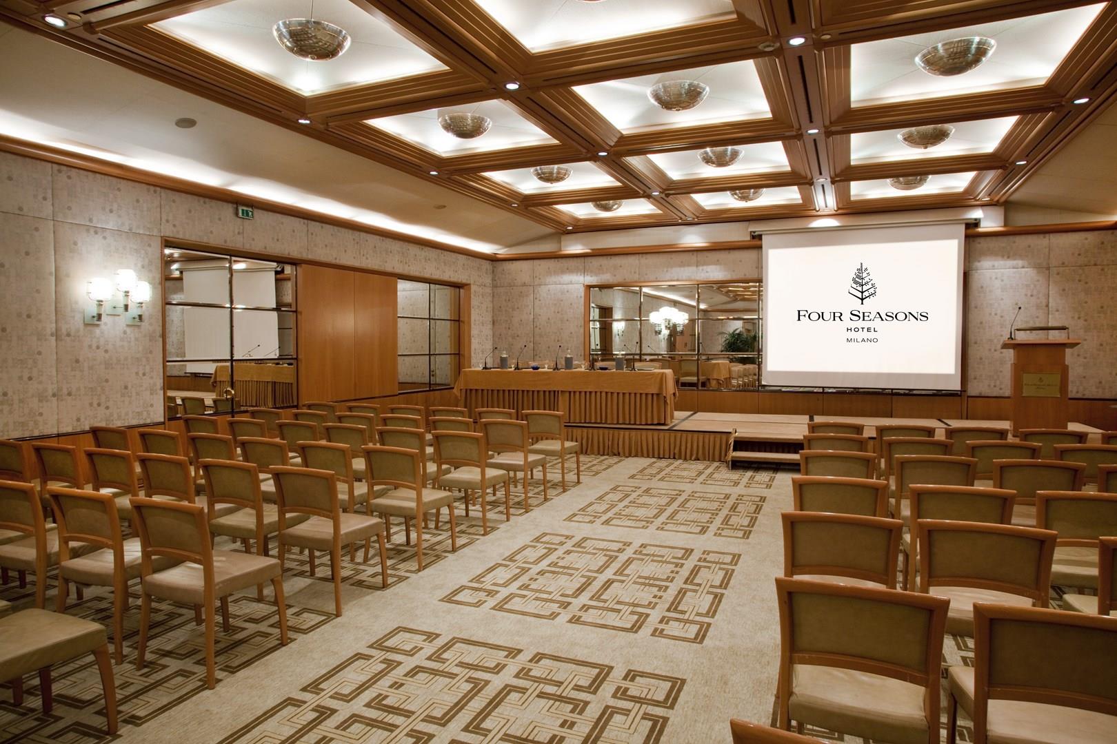 Main meeting room at Four Seasons Hotel Milan