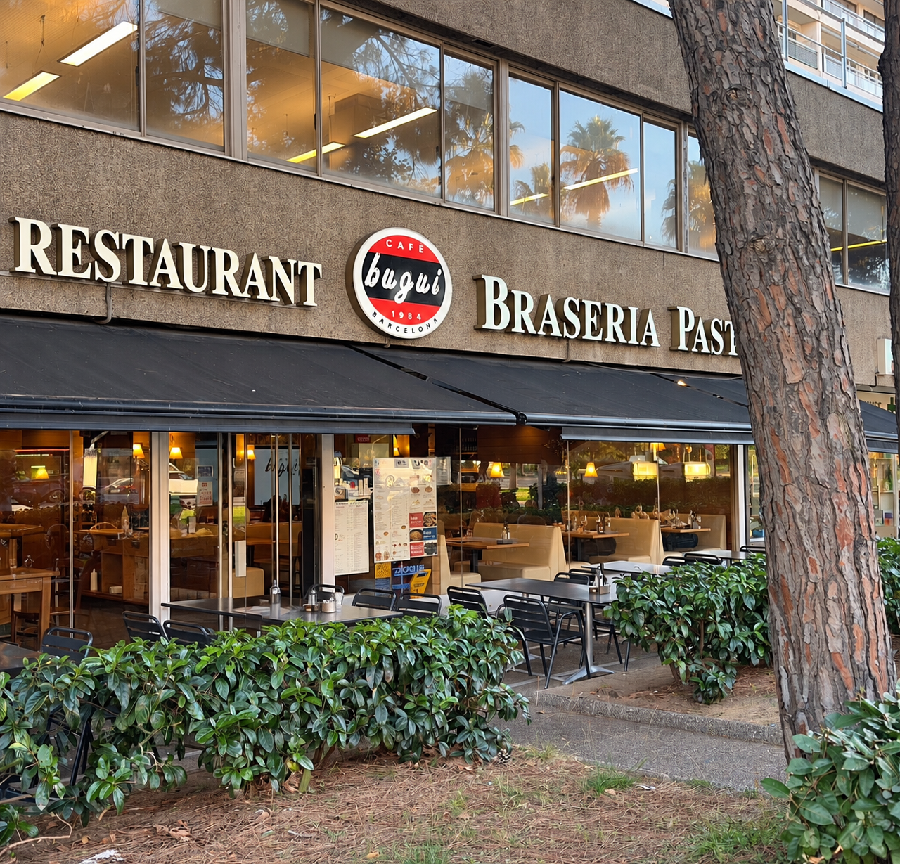 Bugui SL in Barcelona, one of our favourite places for an evening meal after working at the Fairmont