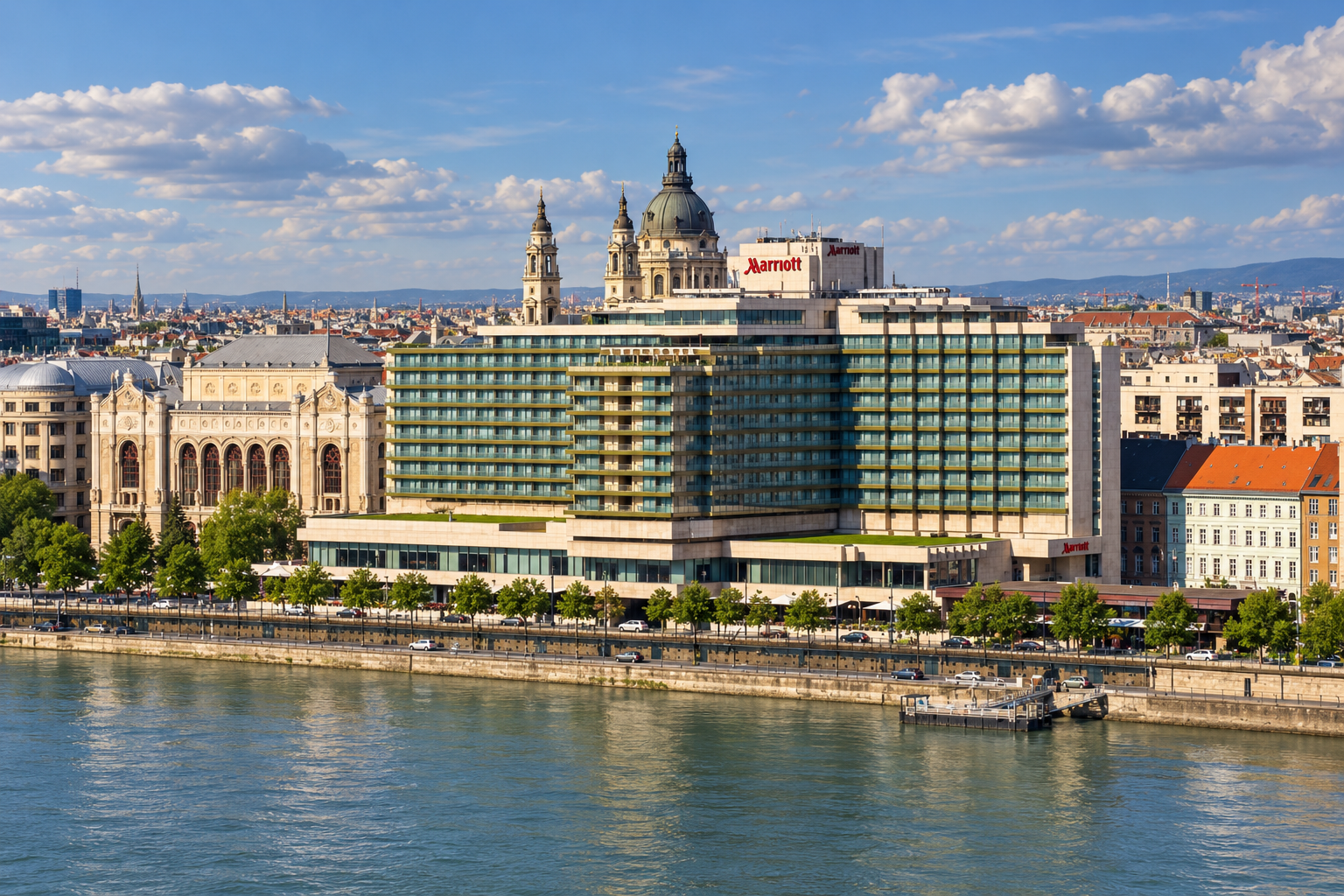 Budapest conference venues: Budapest Marriott Hotel beside the Danube