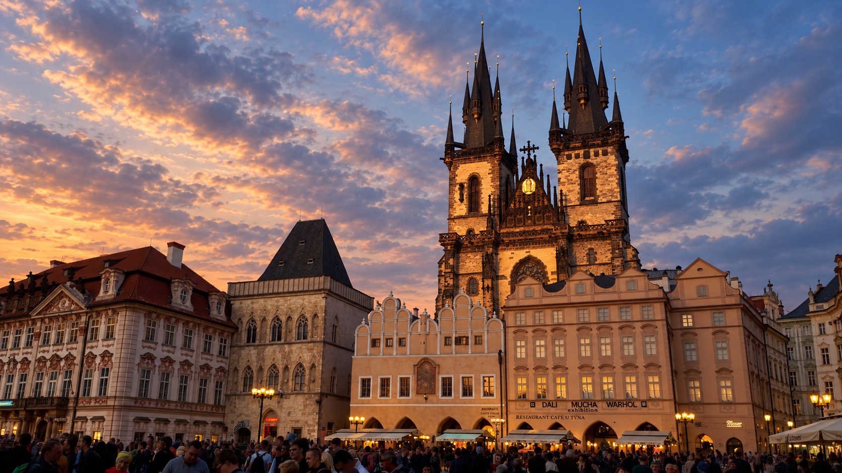 Prague Historic Prague street