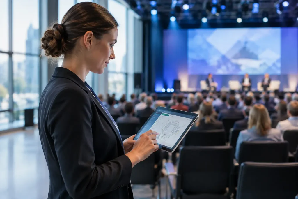 AI Event Planning for Better Conference Control